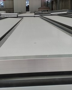 Eps panel 2460×500×50 assembled incl. C profile & sealing